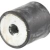 Gummidæmper - Gevind til Gevind, Ø30mm.