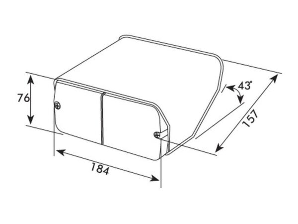 Baglygte 12V
