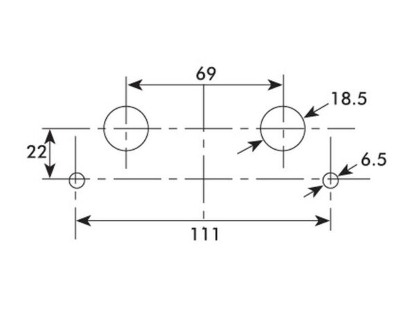 Baglygte 12V