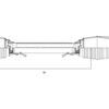 PTO Beskyttelsesrørssæt, (Lz) Længde: 1360mm, Størrelse: Medium beskyttelsesrør. (Leveres med 2 x 50mm Ringe)