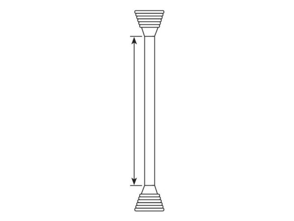 PTO Beskyttelsesrør (Easylock), (Lz) Længde: 710mm, Størrelse: Lille beskyttelsesrør.