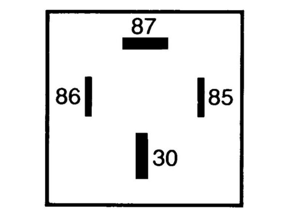 Relæ 12V, 70A Passer til: 4RA003510517