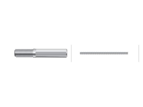 Kabel Gas - Længde: 1030mm, Udvendig kabellængde mm: 914mm.