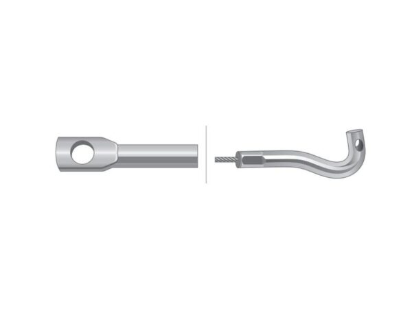 Kabel Håndgas - Længde: 1613mm, Udvendig kabellængde mm: 1408mm.