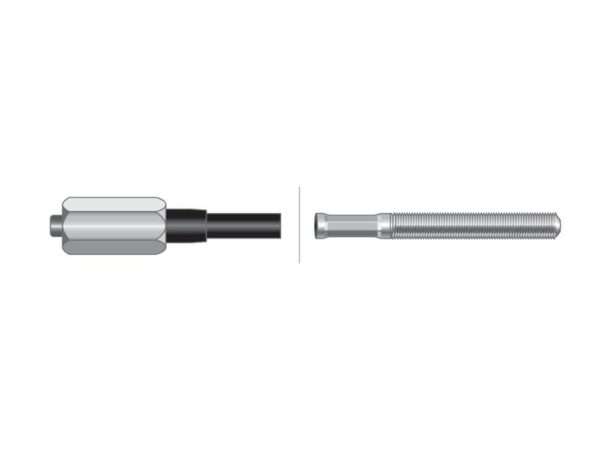 Kabel Bremse - Længde: 945mm, Udvendig kabellængde mm: 706mm.