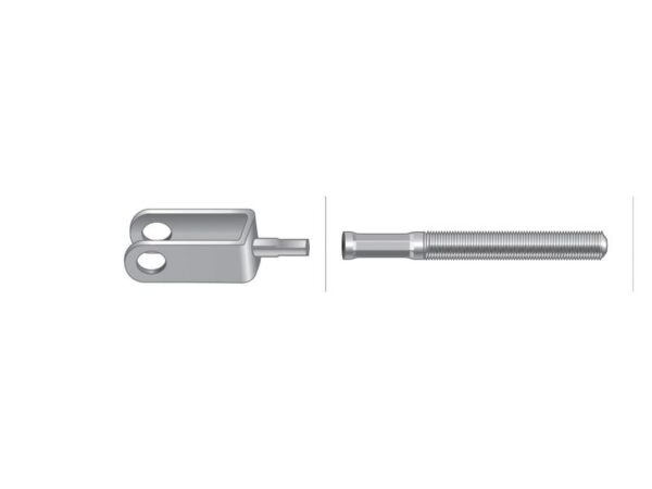 Kabel Stop - Længde: 1230mm, Udvendig kabellængde mm: 1094mm.
