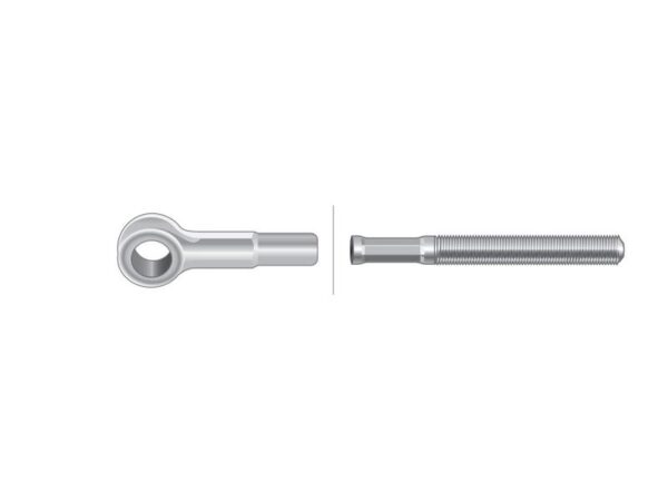 Kabel Bremse - Længde: 418mm, Udvendig kabellængde mm: 288mm.