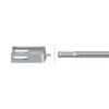 Kabel Bremse - Længde: 1120mm, Udvendig kabellængde mm: 850mm.