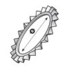 Låseskiver (udv.), 6mm