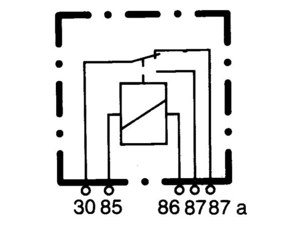58853_pic11 Relæ 12V, 40A Passer til: 4RA933791121
