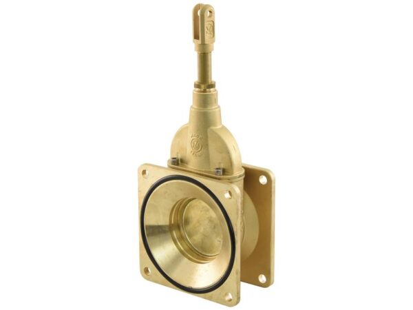 Skydeventil (flange/flange) 4''