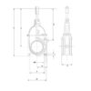 Skydeventil (flange/flange) 5''