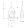 Skydeventil (flange/flange) 5''