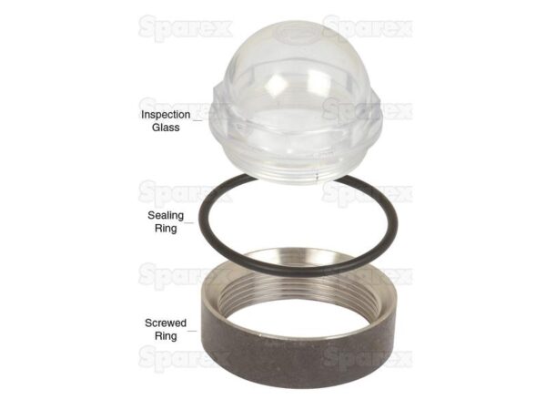 Inspektionsglas (komplet) 2''