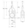 Skydeventil (flange/flange) - HD 6''