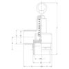 Overtryksventil 1 1/2''