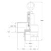 Overtryksventil 1 1/2''