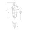Udskilningsventil (Syphon) Ø60mm