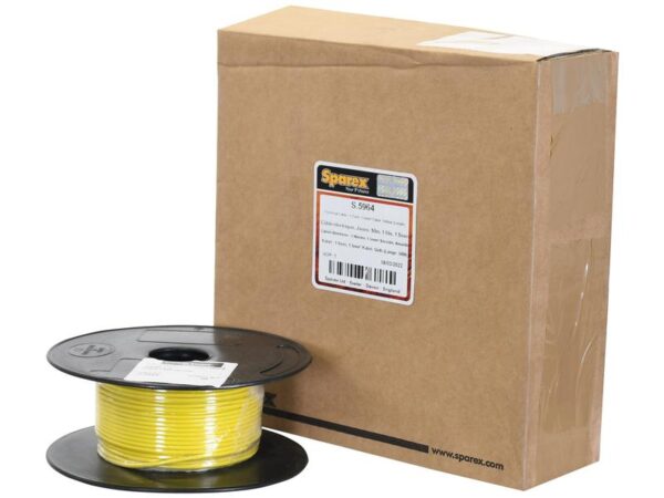 Kabel 1x1.5mm² (50m) Gul