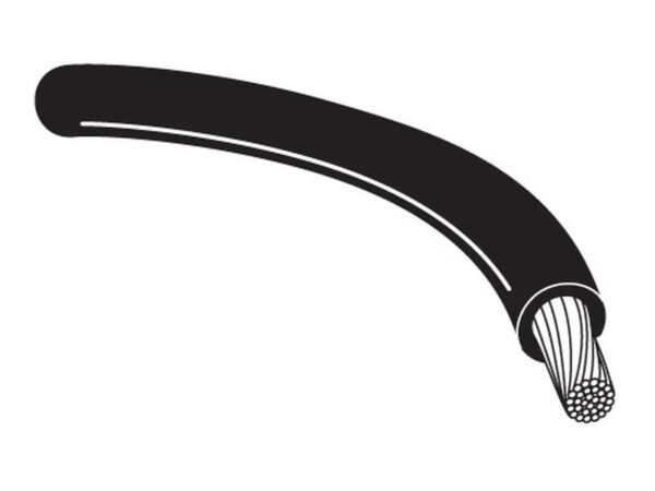 Kabel 1x1.5mm² (50m) Sort