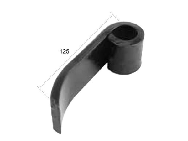 Slagle, Længde: 125mm, Bredde: 40mm, Hul Ø: 20mm, Tykkelse: 8mm. Passer til Bomford Passer til: 0618901