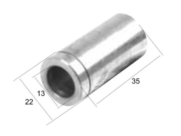 Bøsning ID: 13mm, Udv. Ø: 20mm, Længde: 42mm - Passer til McConnel Passer til: 7114159