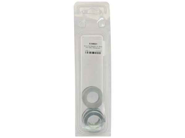 Fladskiver, ID: 20mm (DIN or Standard No. DIN 125A) 10 stk. Agripak