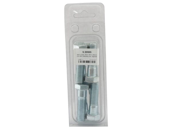 Bolt, Størrelse: M14x50mm (DIN 931) 8 stk. Agripak