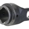 PTO Gaffel (profilrør) (Krydsmål: 34 x 90mm) Rør: Citron, Størrelse: 57.5 x 48 x 4mm, Ref: 2a.