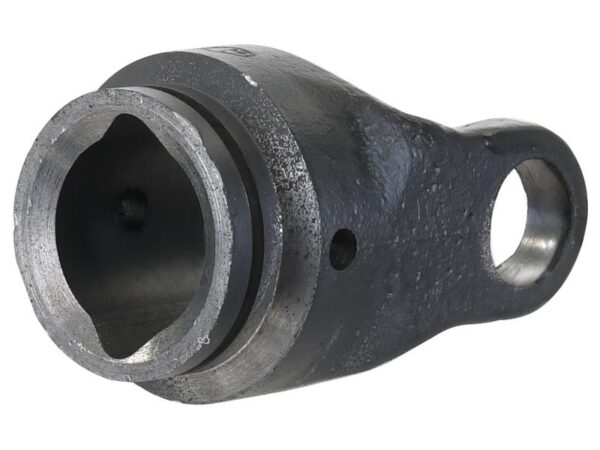 PTO Gaffel (profilrør) (Krydsmål: 34 x 90mm) Rør: Citron, Størrelse: 57.5 x 48 x 4mm, Ref: 2a.