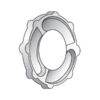 PTO Flange (højre)
