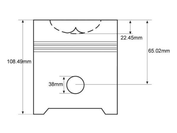 Stempel m/ringe