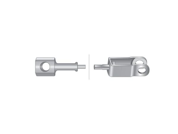 Kabel PTO Kobling - Længde: 1115mm, Udvendig kabellængde mm: 815mm.