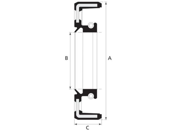 Pakdåse 42 x 72 x 10mm