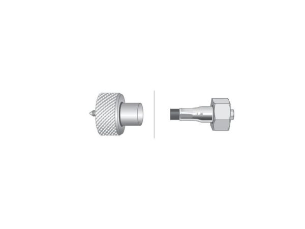 Kabel Traktormeter - Længde: 1251mm, Udvendig kabellængde mm: 1242mm.