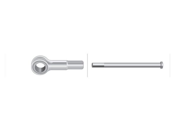 Kabel Gas - Længde: 1000mm, Udvendig kabellængde mm: 850mm.
