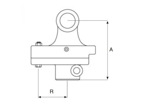 PTO Springboltskobling (Krydsmål: 30.2 x 92mm) Størrelse: 1-3/4''-6 Not
