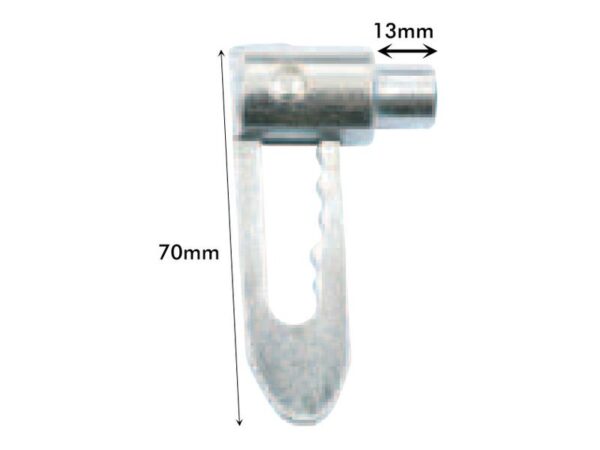 Bolt m/lås (påsvejsning) (13mm)