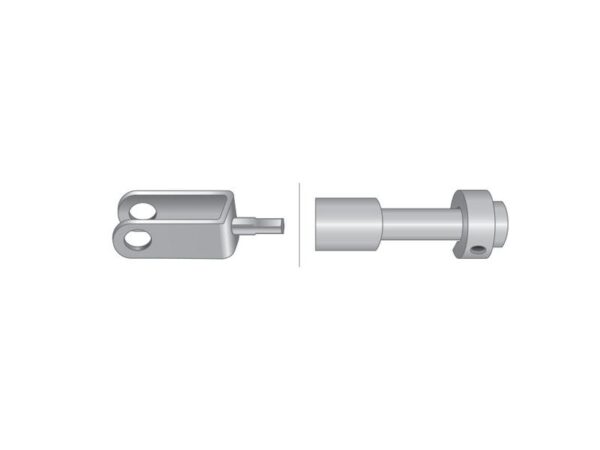 Kabel Bremse - Længde: 1144mm, Udvendig kabellængde mm: 960mm.
