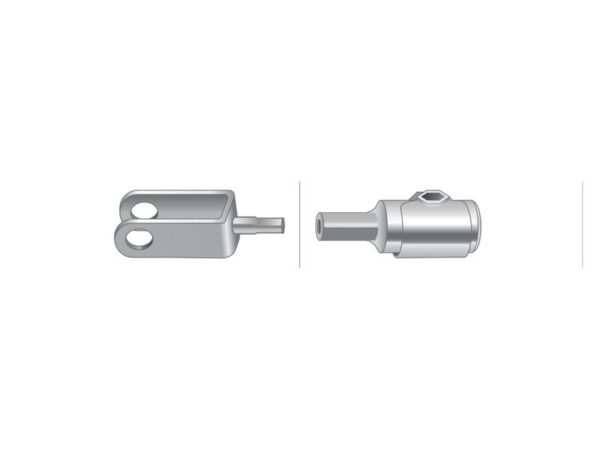 Kabel Gas - Længde: 730mm, Udvendig kabellængde mm: 596mm.