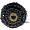 PTO Kardanled (vidvinkel) (Krydsmål: 27 x 75 & 24 x 91mm) Størrelse: 1-3/8''-6 Not, Rør: Trekantet, Ref: 24510.