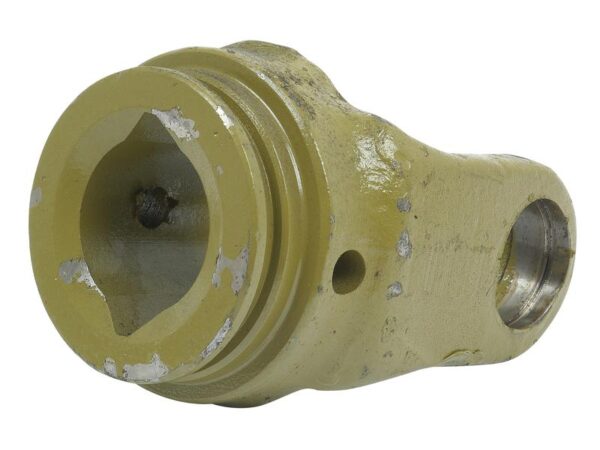 PTO Gaffel (vidvinkel)(profilrør) (Krydsmål: 32 x 76 & 27 x 94mm) Rør: Citron, Størrelse: 57.5 x 48 x 3.6mm, Ref: 2aG.