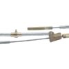 Kabel Bremse - Længde: 730mm, Udvendig kabellængde mm: 430mm.