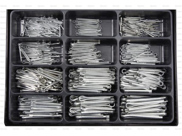 Jernsplit, Ø2.5 - 8 x 20 - 63mm (Compak 510 stk.)