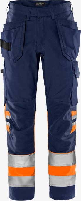 HIGH VIS GREEN HÅNDVÆRKERBUKS KL.1 2640 GPLU