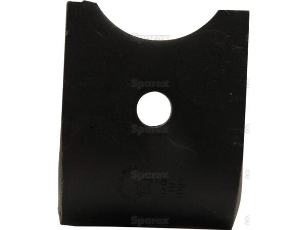 Rotorharvetand 100x15x320mm Højre. Hulafstand: Hul Ø 18.5mm. Passer tilKverneland. Passer til: MA46000150