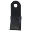 Slagle (Y-type), Længde: 142mm, Bredde: 50mm, Hul Ø: 18.5mm, Tykkelse: 10mm. Passer til Lagarde, Kverneland Passer til: BL001137