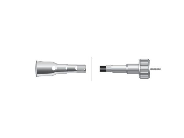 Kabel Traktormeter - Længde: 1140mm, Udvendig kabellængde mm: 1130mm.