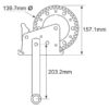 Trailerspil 653Kg / 1400lbs