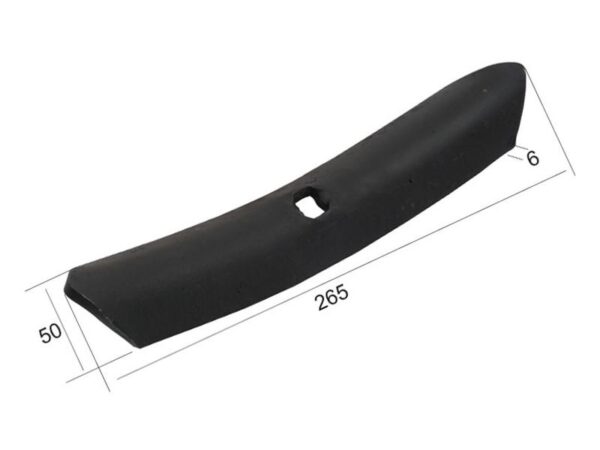 Spids (vendbar) 260x60x6mm